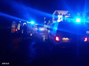 Pijany kierowca próbował staranować radiowóz. Policjanci oddali strzały