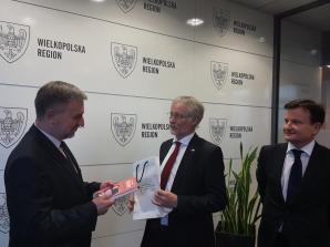 Marszałek Województwa Wielkopolskiego Marek Woźniak gościł nowego Konsula Generalnego RFN