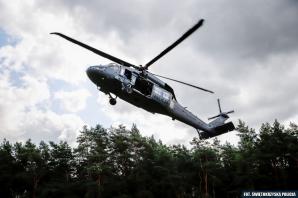[VIDEO] Gotowi do podjęcia najtrudniejszych zadań. Black Hawk który niedawno wrócił z działań ratowniczo-gaśniczych w Turcji.