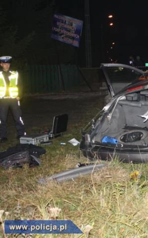 Spowodował wypadek, uciekł i ukrył się w wersalce