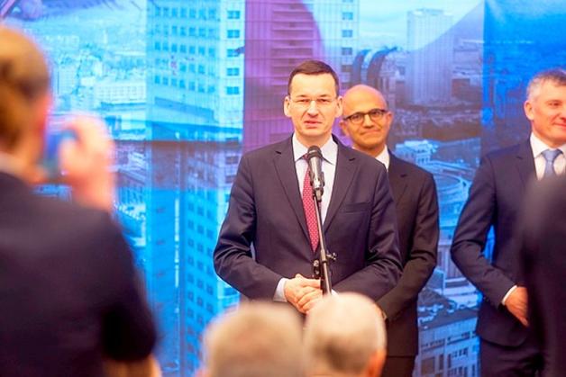Wicepremier M.Morawiecki spotkał się z CEO Microsoft Satyą Nadellą - ogłosili nową inicjatywę oraz przestrzeń współpracy startupów na polskim rynku