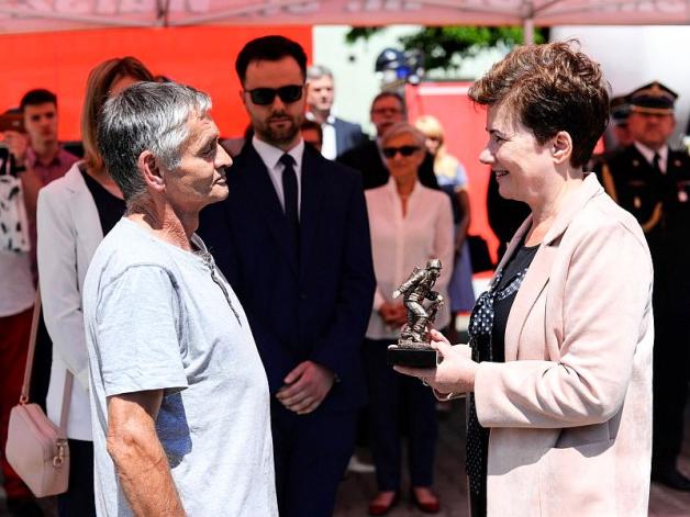 Podziękowania dla bohaterskich mieszkańców i strażaków