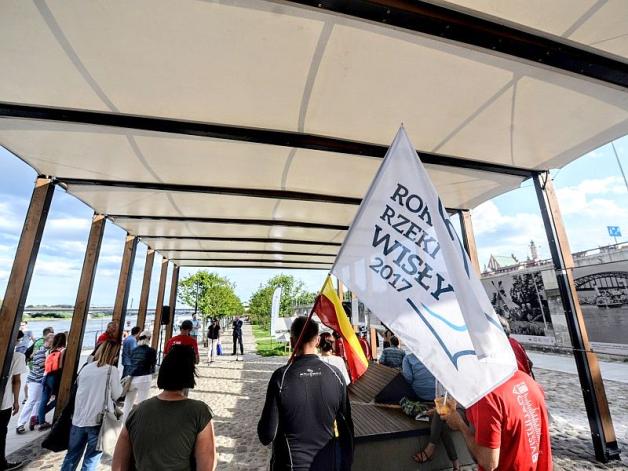 Na bulwarze zobacz Wisłę sprzed lat