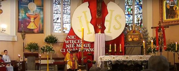 [VIDEO] Słowo i Msza Święta o godz. 12:15 drugi dzień Świąt Zmartwychwstania. Z Leszna, z modlitwą za Agatę