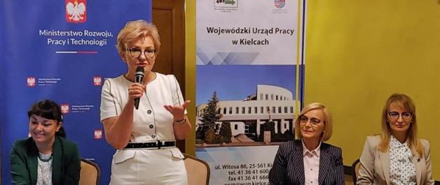 W województwie świętokrzyskim o nowoczesnym pośrednictwie pracy